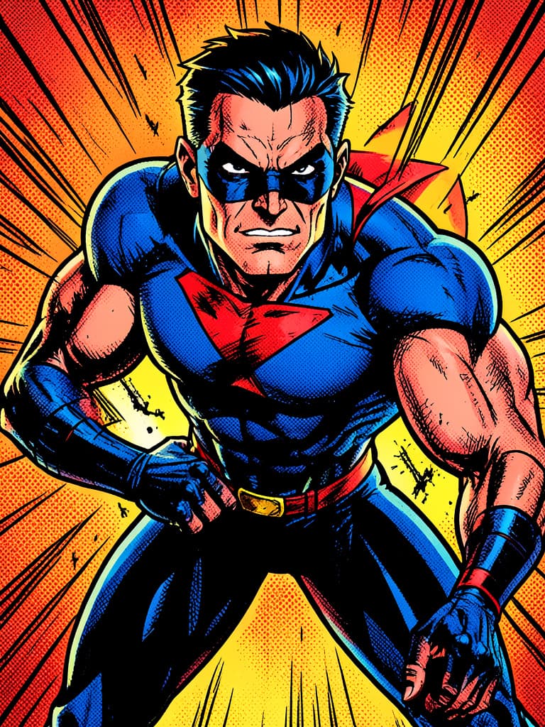 American Comic style sample