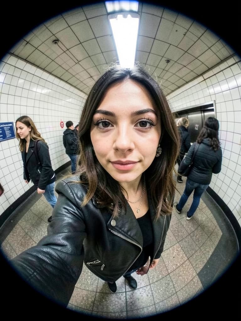 Fisheye style sample