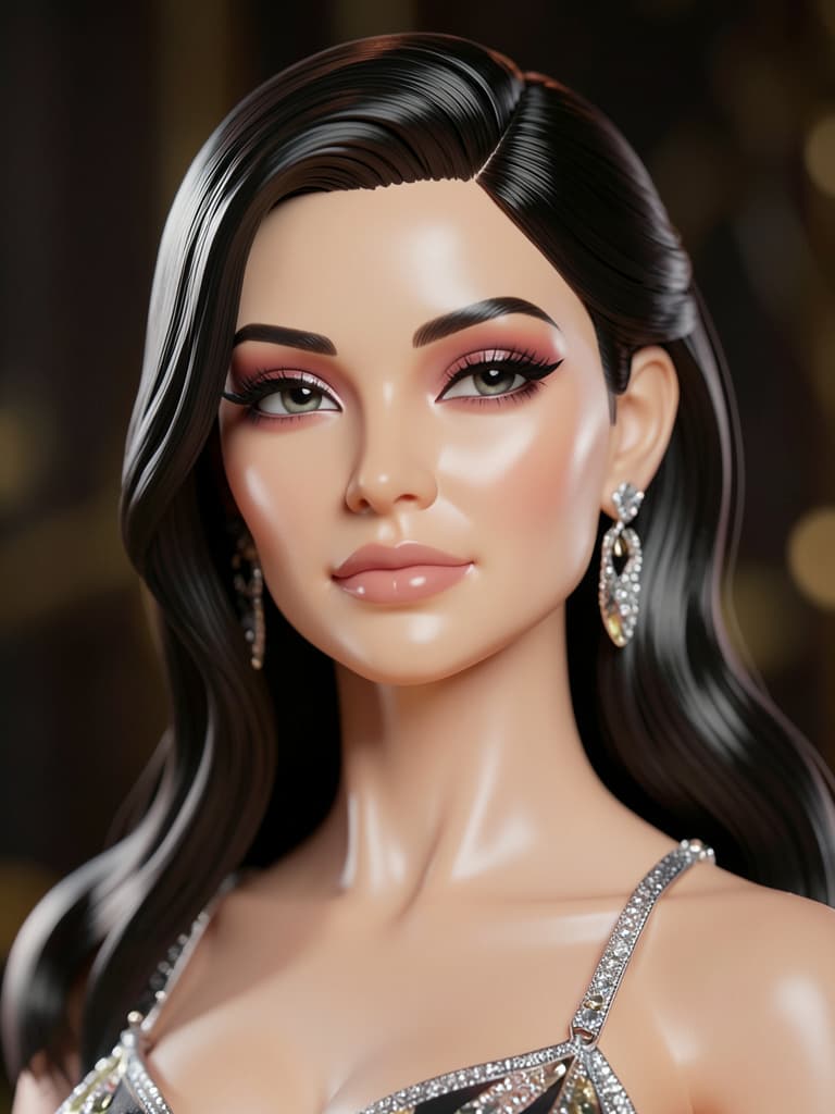 3D Glam Doll style sample
